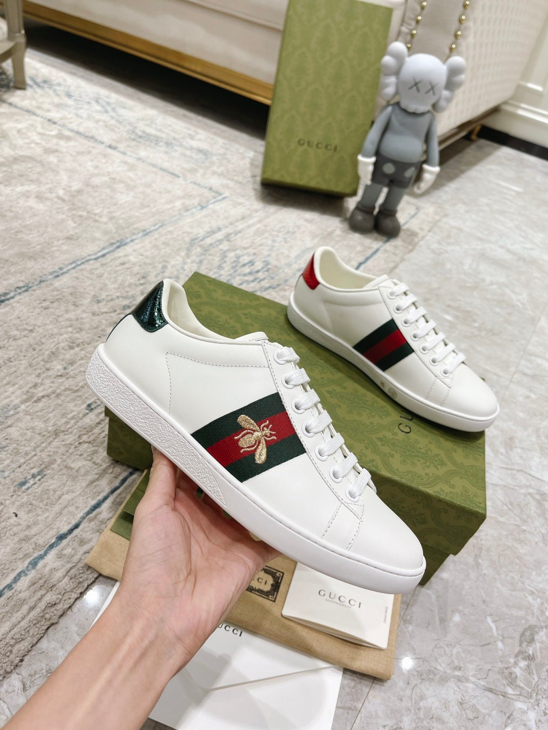 Gucci – Classic Repeat Logo Stack - Pre Owned