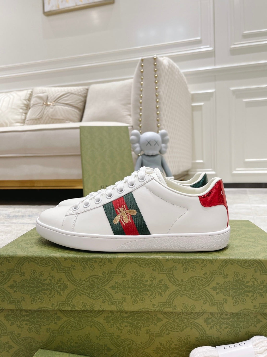 Gucci – Classic Repeat Logo Stack - Pre Owned