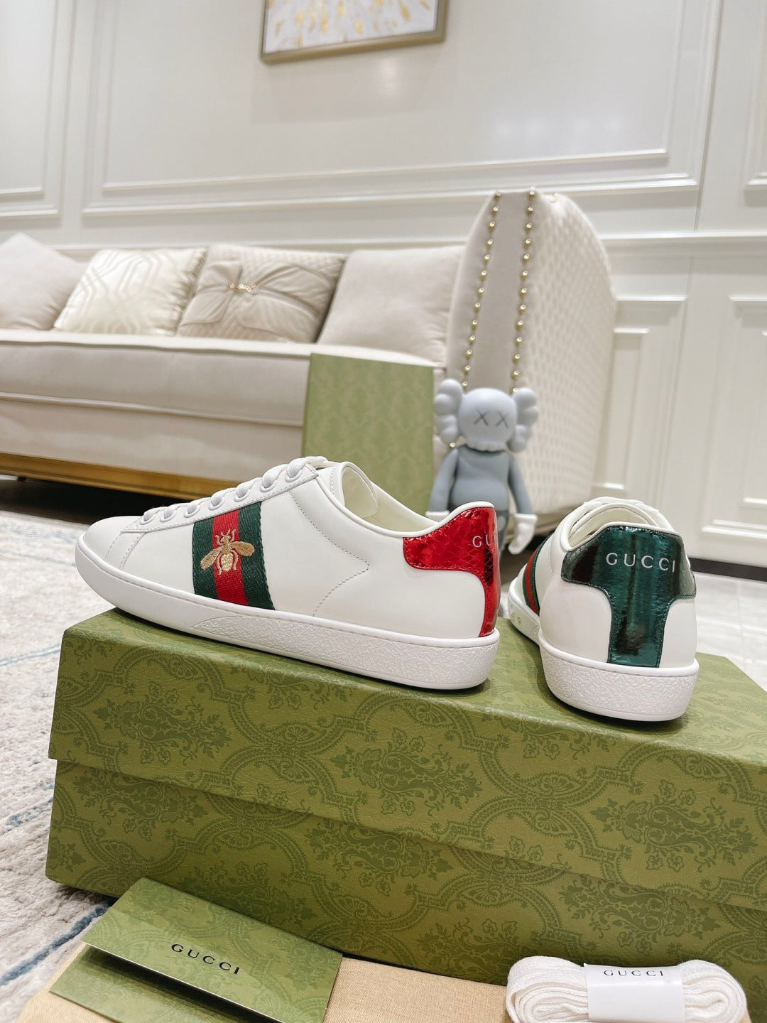 Gucci – Classic Repeat Logo Stack - Pre Owned