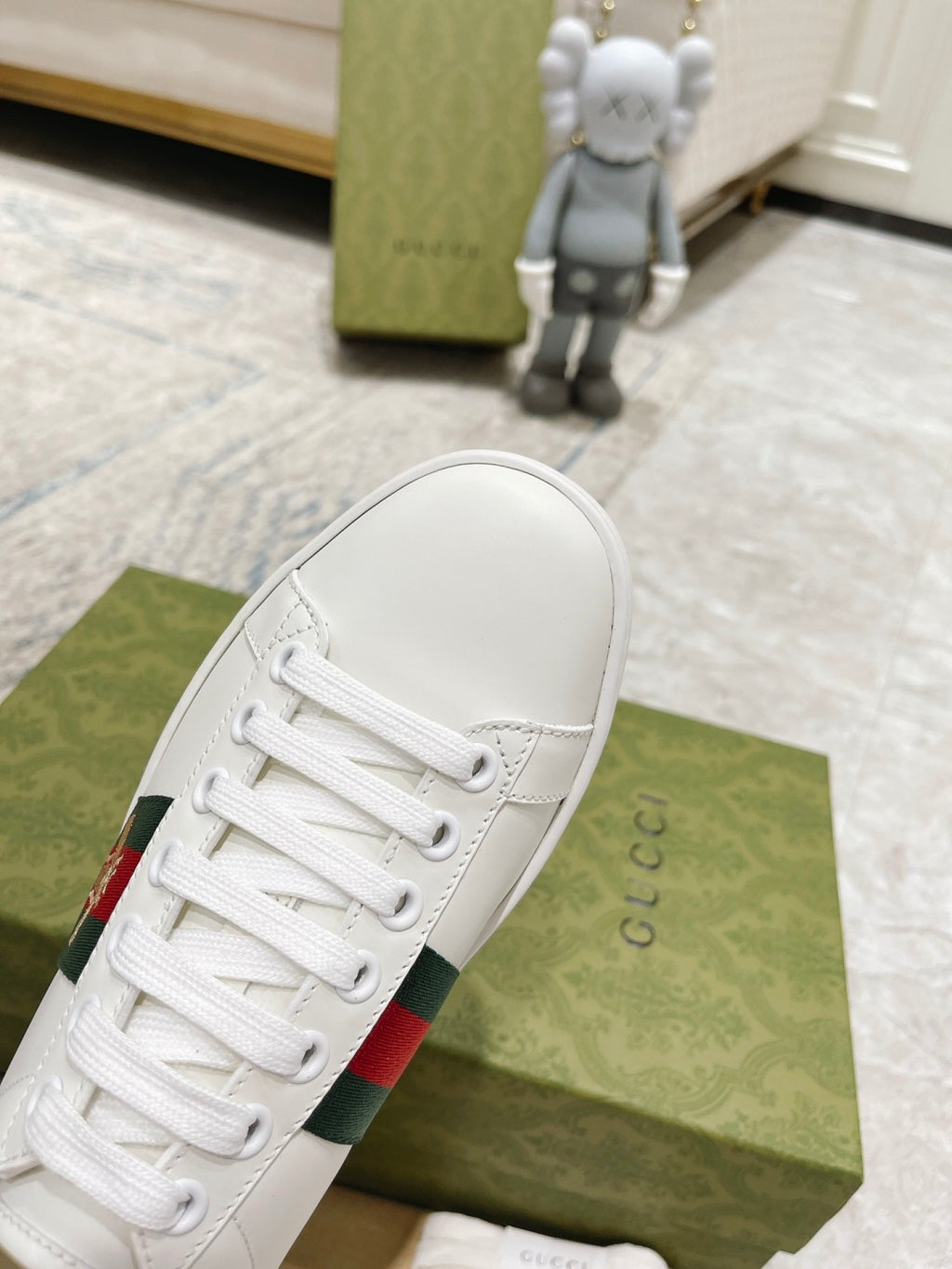 Gucci – Classic Repeat Logo Stack - Pre Owned